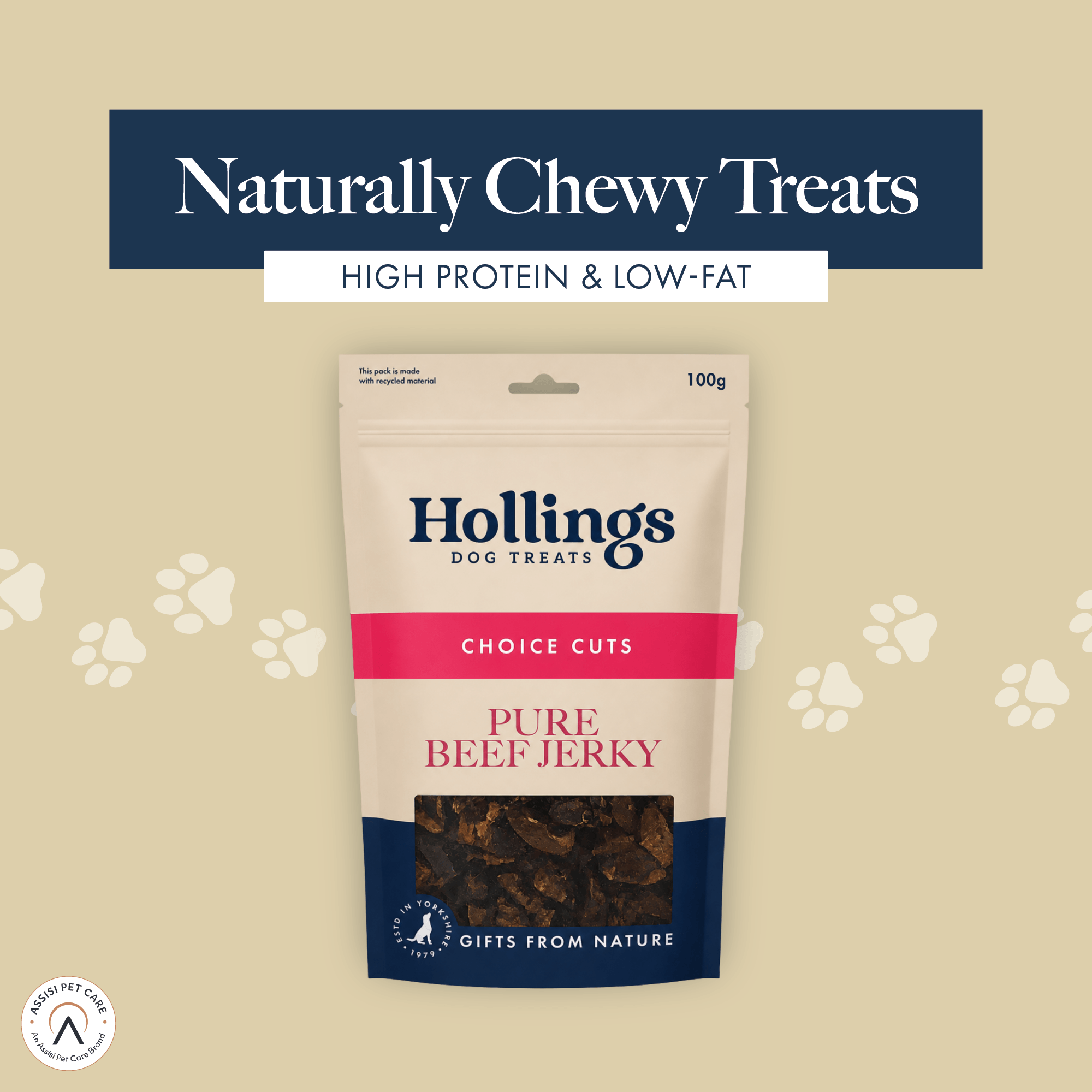 Natural chewy treats - High protein & Low in fat